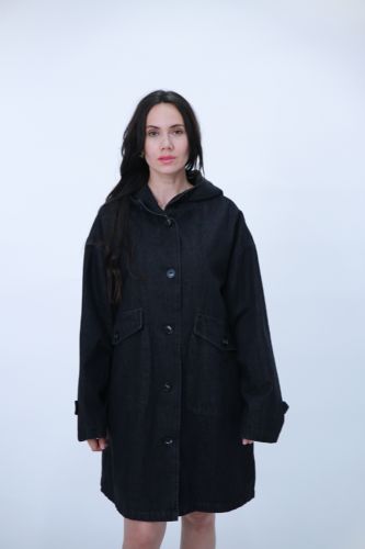 Long Button-Up Coat